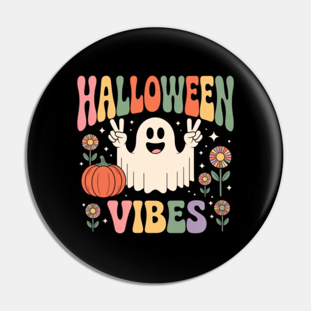 Halloween-Vibes Pin by Creatifly Graphic Tees