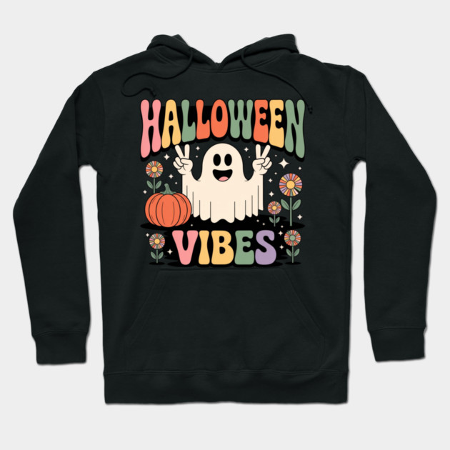 Halloween-Vibes Hoodie by Creatifly Graphic Tees