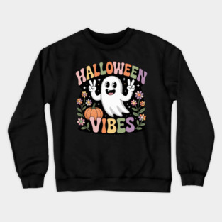 Halloween-Vibes Crewneck Sweatshirt