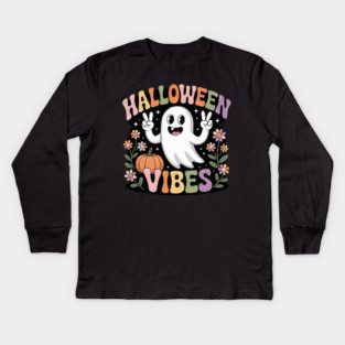 Halloween-Vibes Kids Long Sleeve T-Shirt