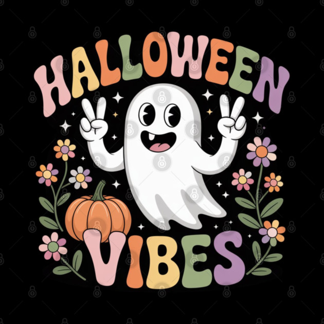 Halloween-Vibes by Creatifly Graphic Tees