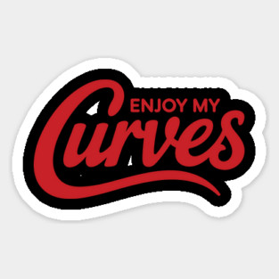 Enjoy My Curves | Body Positive Self-Love Magnet