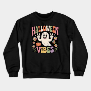 Halloween-Vibes Crewneck Sweatshirt