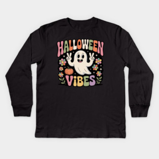 Halloween-Vibes Kids Long Sleeve T-Shirt