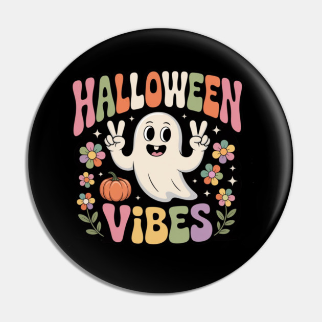 Halloween-Vibes Pin by Creatifly Graphic Tees