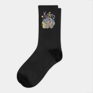 Funny Vintage Korn Socks