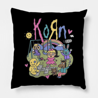 Funny Vintage Korn Pillow