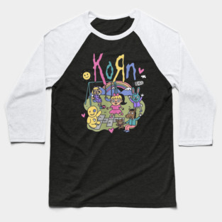 Funny Vintage Korn Baseball T-Shirt