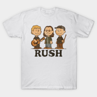 RUSH and Charlie Brown Inspired T-Shirt