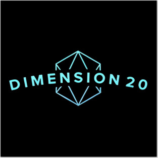 dimension 20 merch Posters and Art