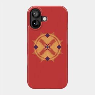 Solar Radiance Mandala Phone Case