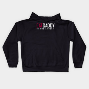Cat Daddy In The Street Funny MEME Kids Hoodie