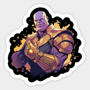 thanos Sticker