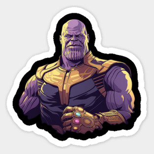 thanos Sticker