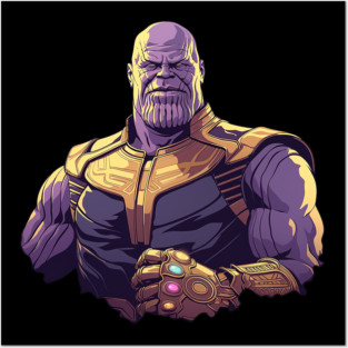 thanos Posters and Art