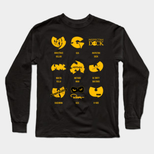 Wu Tang Clan Member Long Sleeve T-Shirt