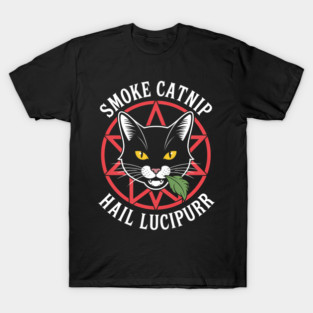 Cat Satan Catnip Funny T-Shirt