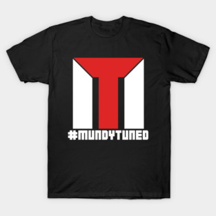 #MundyTuned MT Logo White T-Shirt