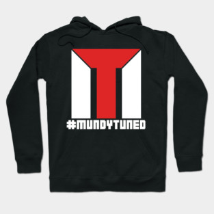 #MundyTuned MT Logo White Hoodie