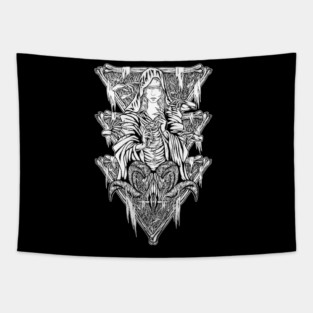 robed woman Tapestry