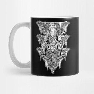 robed woman Mug