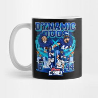 Jaxson Dart & Cam Skattebo Dynamic Duos Mug