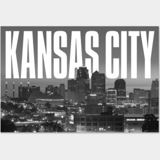Kansas City Cityscape Posters and Art