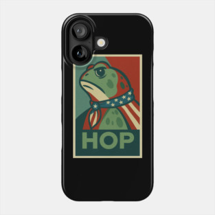 Portland Frog Hop, Portland Frogs Together Strong Phone Case