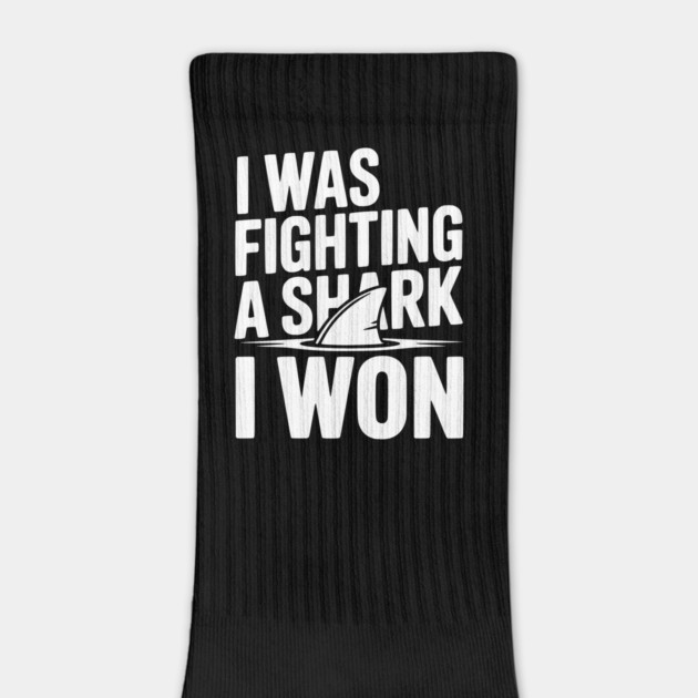 I Was Fighting a Shark I Won by Frank Ring
