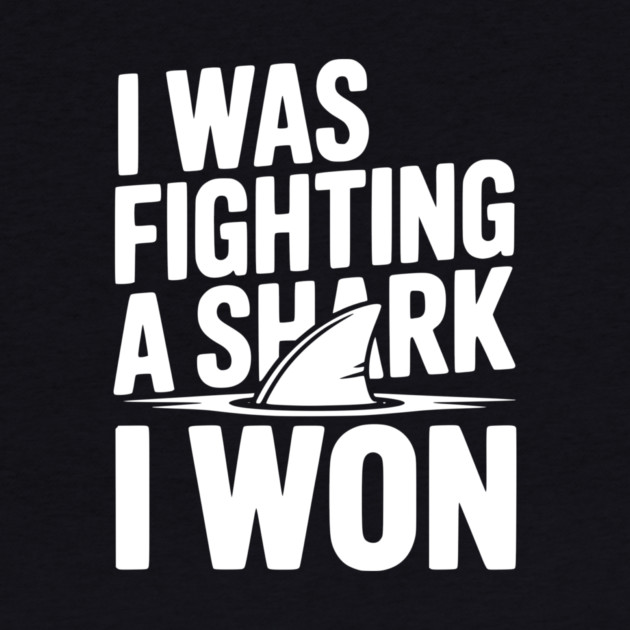 I Was Fighting a Shark I Won by Frank Ring