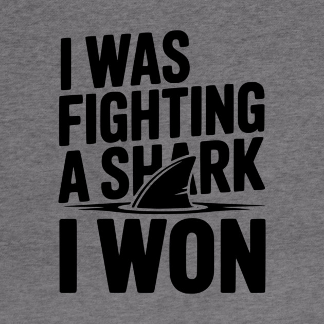 I Was Fighting a Shark I Won by Frank Ring