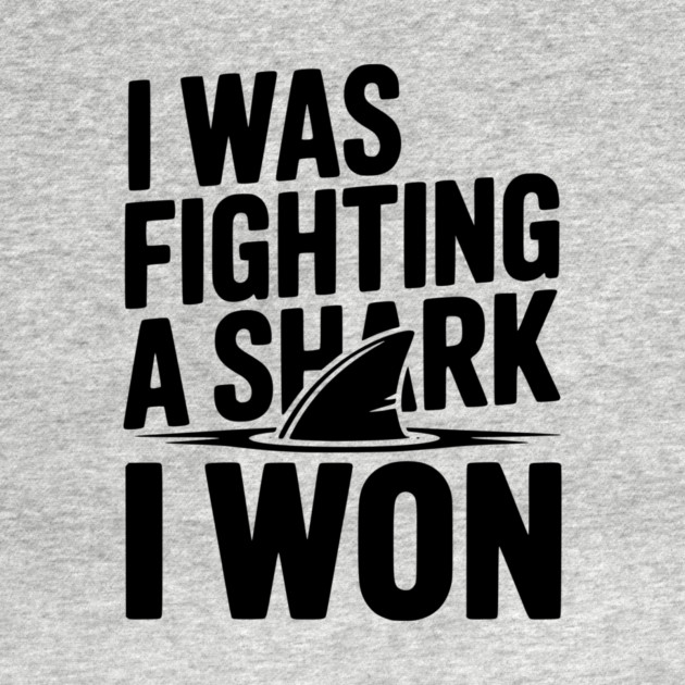 I Was Fighting a Shark I Won by Frank Ring