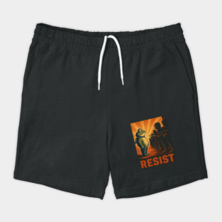 Resist Frog - Portland Protest Activist Shorts