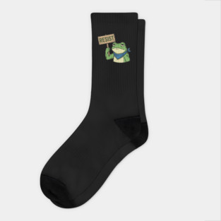 Resist-Frog-Portland-Protest-Activist Socks