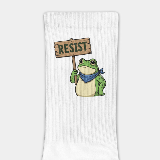 Resist Frog - Portland Protest Activist by ArtistTee ⭐⭐⭐⭐⭐