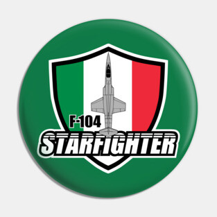 Italian F-104 Starfighter Pin