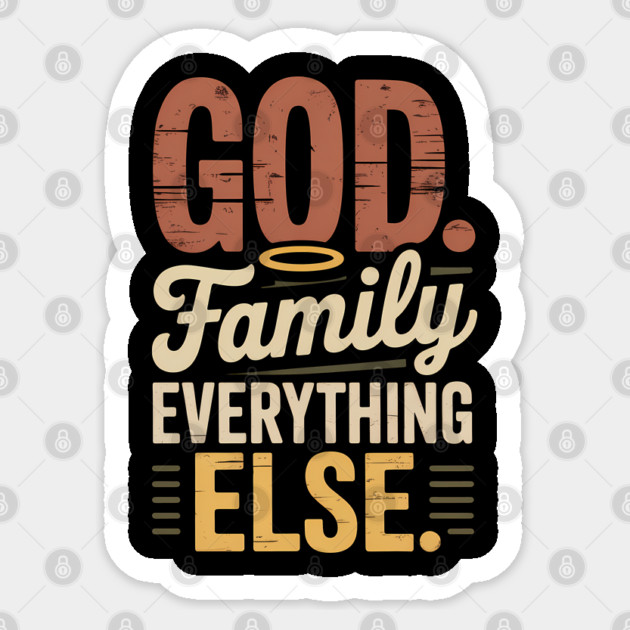 God Family Everything Else Family Gift Sticker by Emmanuel's Store 4