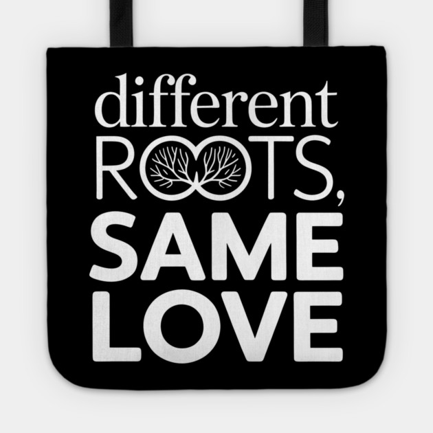 Different Roots. Same Love Family Gift Tote by Emmanuel's Store 4
