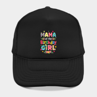 Mama Of The Birthday Girl Hawaii Family Party Decor Hat
