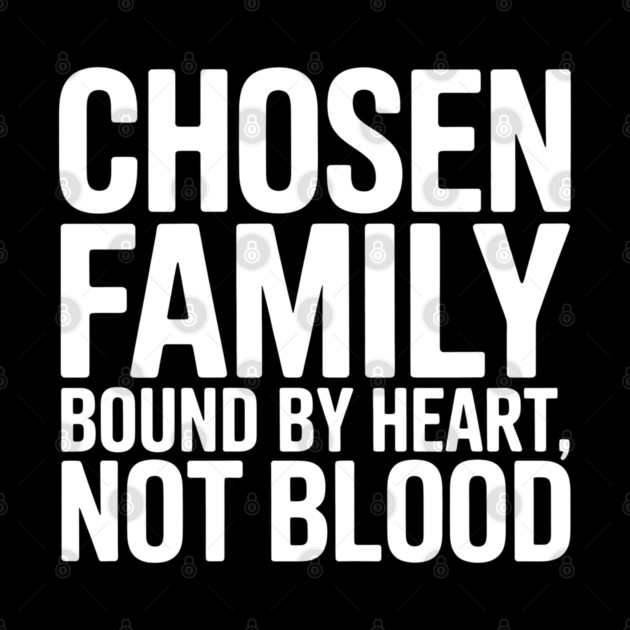 Chosen Family - Bound By Heart Family Gift by Emmanuel's Store 4