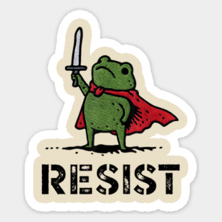 Portland-Frog Sticker