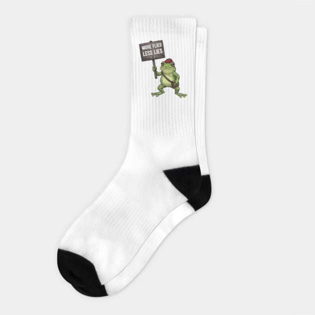 The Portland Frog - Stand Your Ground Political Protest Socks by ArtistTee ⭐⭐⭐⭐⭐