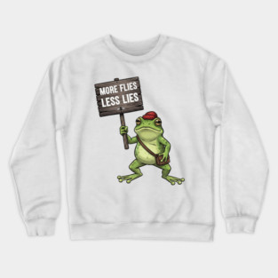 The Portland Frog - Stand Your Ground Political Protest Crewneck Sweatshirt