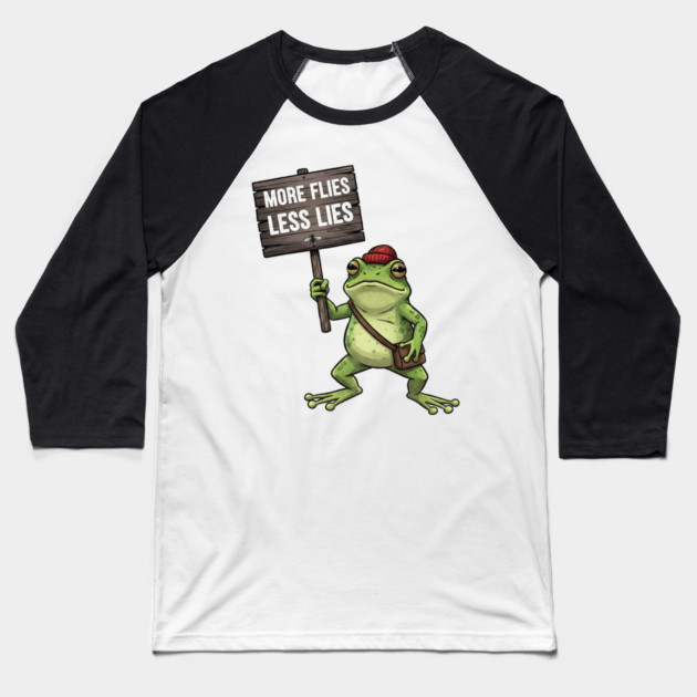 The Portland Frog - Stand Your Ground Political Protest Baseball T-Shirt by ArtistTee ⭐⭐⭐⭐⭐