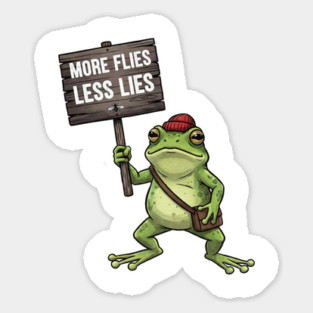 The Portland Frog - Stand Your Ground Political Protest Sticker