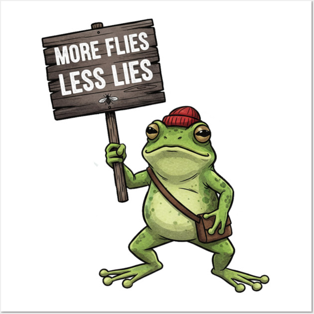 The Portland Frog - Stand Your Ground Political Protest Wall Art by ArtistTee ⭐⭐⭐⭐⭐