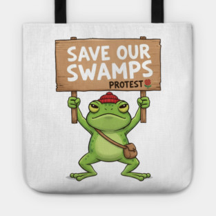 Resist Frog Activist - Portland Protest Frog Tote