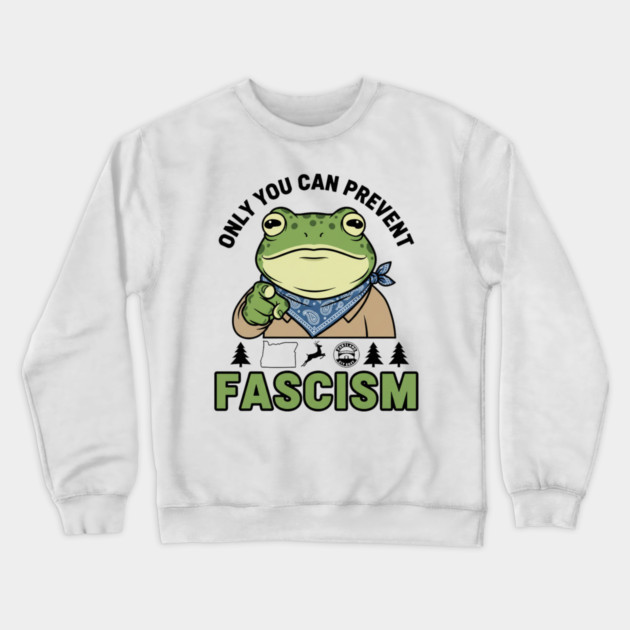 Portland Frog Crewneck Sweatshirt by ArtistTee ⭐⭐⭐⭐⭐