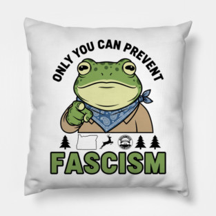 Portland Frog Pillow