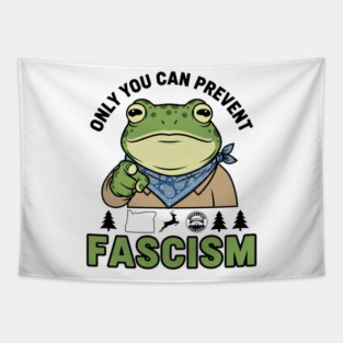 Portland Frog Tapestry